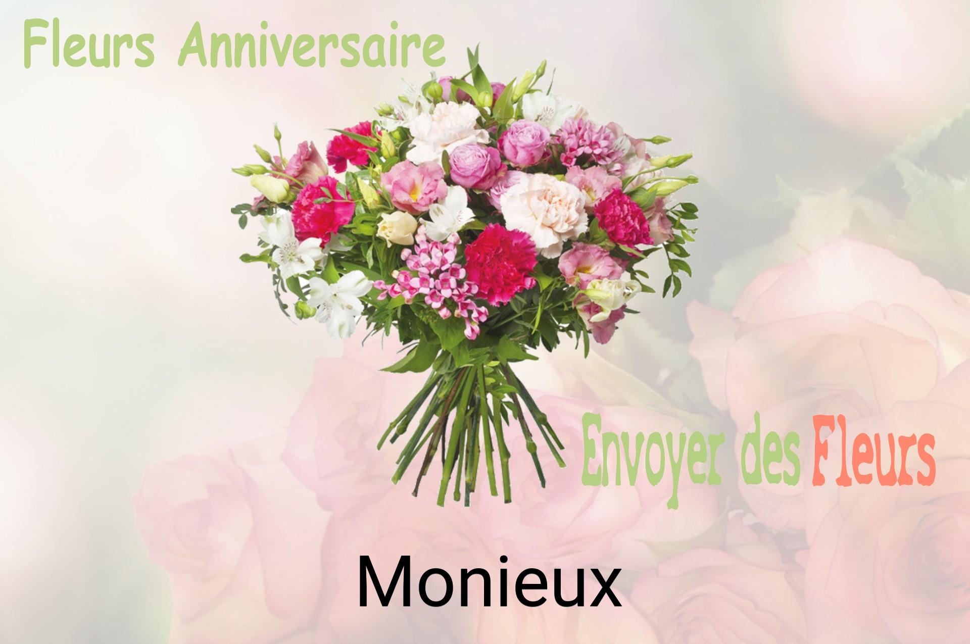Bouquet de fleurs d’anniversaire livré à Monieux